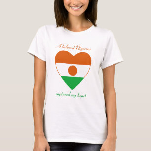 Niger Flag Sweetheart T-Shirt