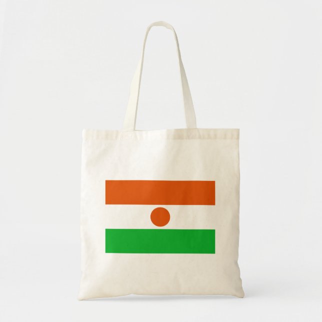 Niger Flag Tote Bag (Front)
