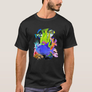 Niger Trigger Fish Reef Aggressive Saltwater Aquar T-Shirt