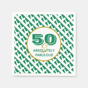 NIGERIA 50 Absolutely Fabulous Celebration Paper Napkin