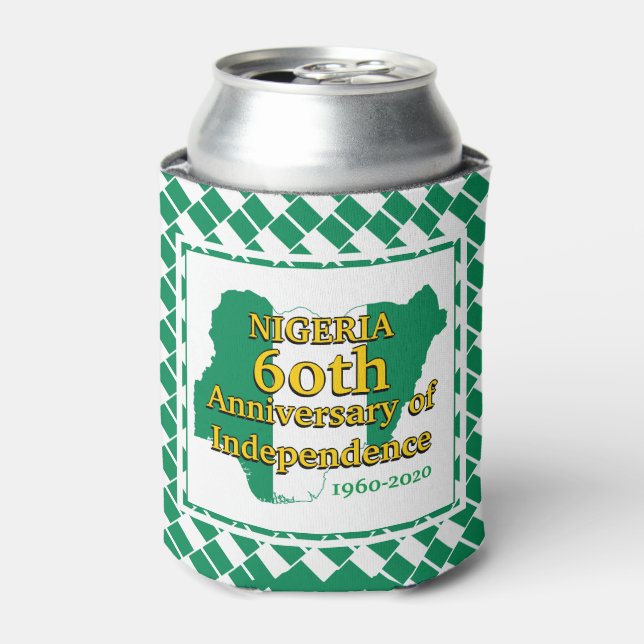 NIGERIA 60th Anniversary Independence | Nigerian Can Cooler (Can Front)