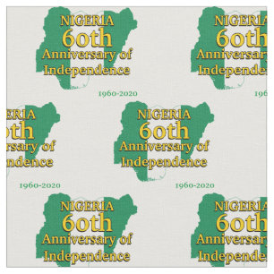 NIGERIA 60TH ANNIVERSARY INDEPENDENCE Nigerian Fabric