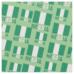 Nigeria and Nigerian Flag Fabric