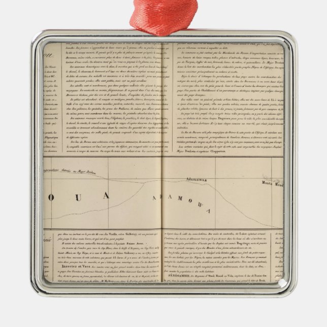 Nigeria, Cameroon Metal Tree Decoration (Front)