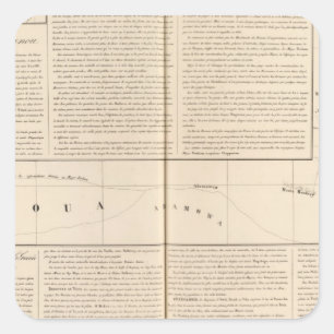 Nigeria, Cameroon Square Sticker