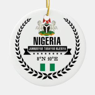 Nigeria Ceramic Tree Decoration