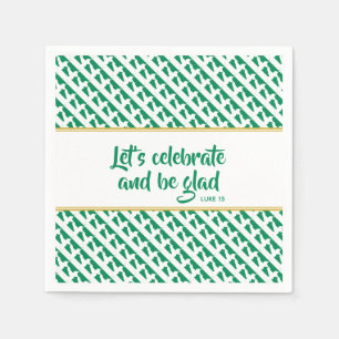 NIGERIA Christian Custom Celebration Party Paper Napkin