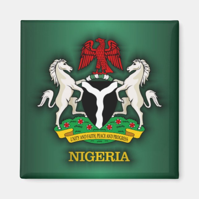 Nigeria COA Magnet (Front)