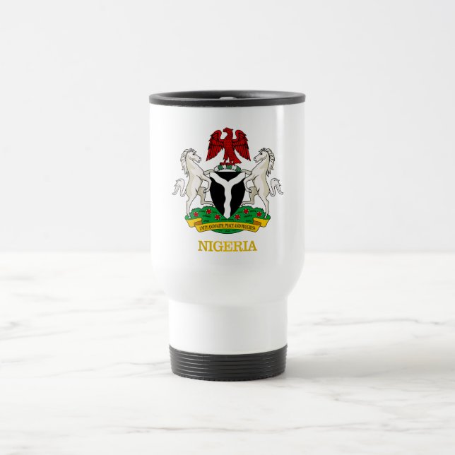 Nigeria COA Travel Mug (Center)