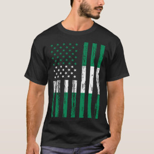 Nigeria Flag America US It is in my DNA for Niger T-Shirt
