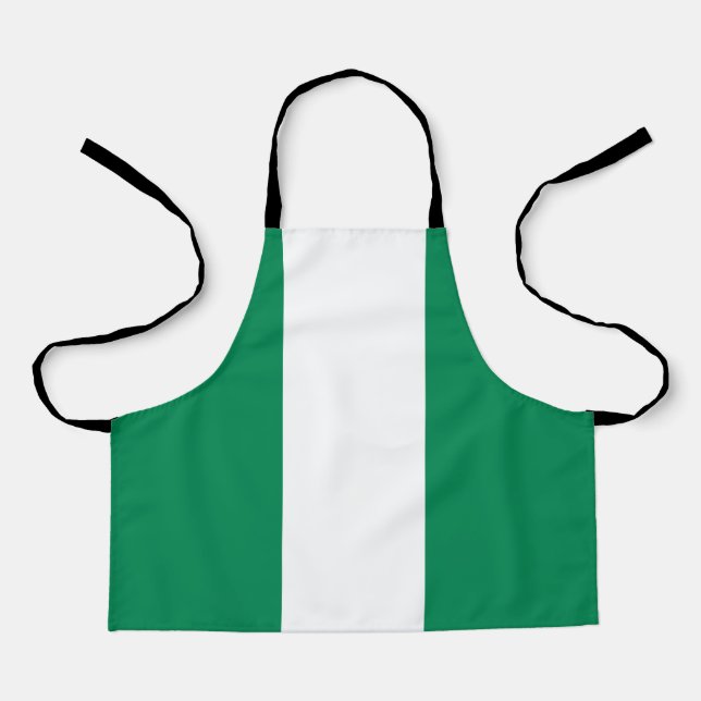 Nigeria Flag Apron (Front)