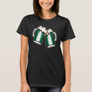 Nigeria Flag Beer Mug Cool Nigerian Beer T-Shirt