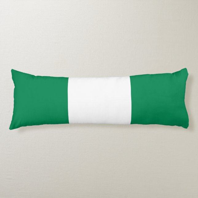 Nigeria Flag Body Cushion (Front)