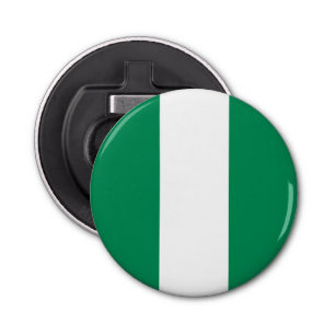 Nigeria Flag Bottle Opener