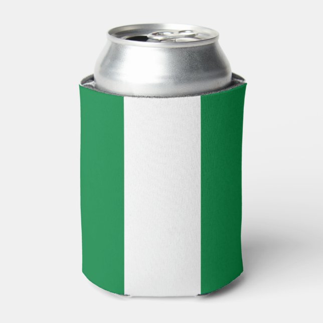 Nigeria flag can cooler (Can Front)