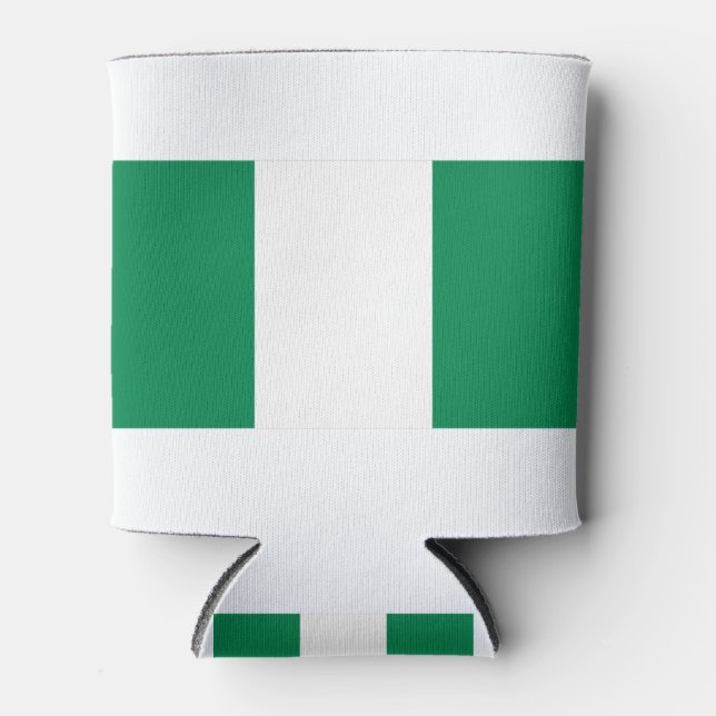 Nigeria Flag Can Cooler (Front)