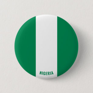 Nigeria Flag Charming Patriotic 6 Cm Round Badge
