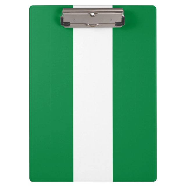 Nigeria flag clipboard (Front)