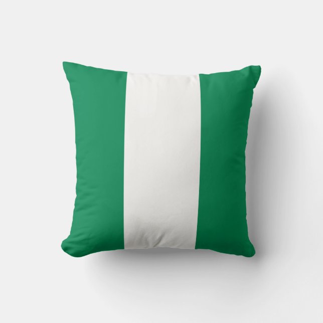 Nigeria Flag Cushion (Front)