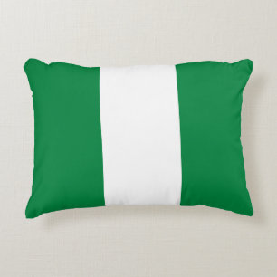 Nigeria flag decorative cushion