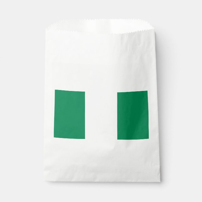Nigeria Flag Favour Bags (Front)