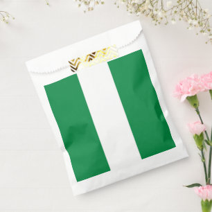 Nigeria flag favour bags