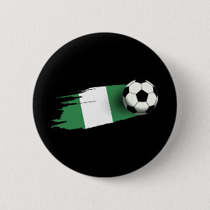 Nigeria Flag Jersey Nigerian Soccer Team Nigerian 6 Cm Round Badge