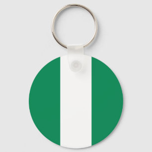 Nigeria Flag Key Ring