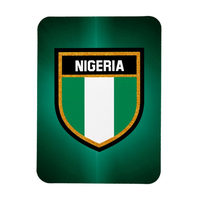 Nigeria Flag Magnet (Vertical)