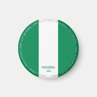 Nigeria Flag Magnet