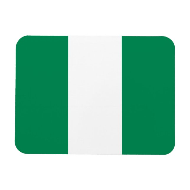 Nigeria Flag Magnet (Horizontal)