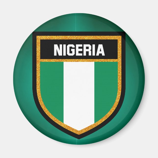 Nigeria Flag Magnet (Front)