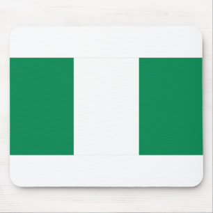 Nigeria Flag Mouse Mat