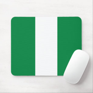 Nigeria flag mouse mat