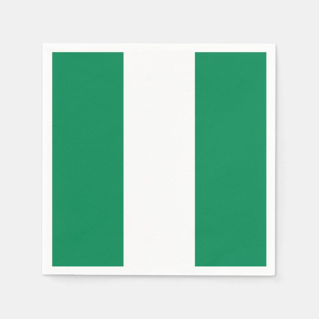 Nigeria Flag Napkin (Front)
