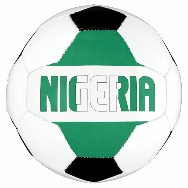 Nigeria Flag Patriotic Football (Front)