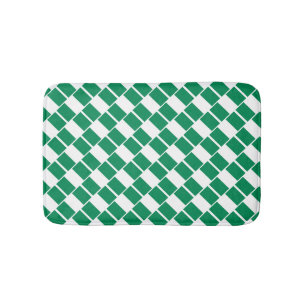 NIGERIA FLAG Patriotic Nigerian Bath Mat