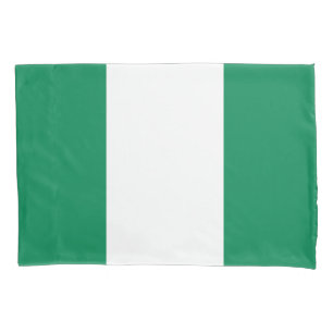 Nigeria Flag Pillowcase