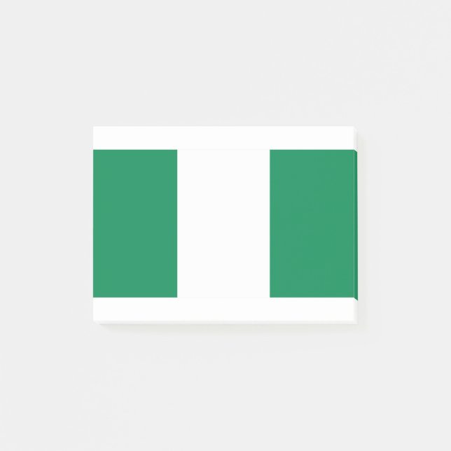 Nigeria Flag Post-it Notes (Front)
