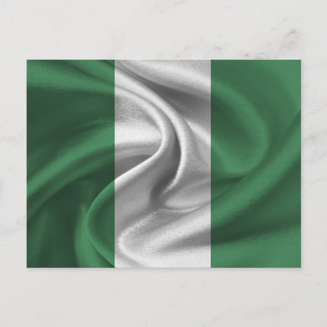 Nigeria Flag Postcard (Front)