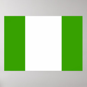 Nigeria Flag Poster