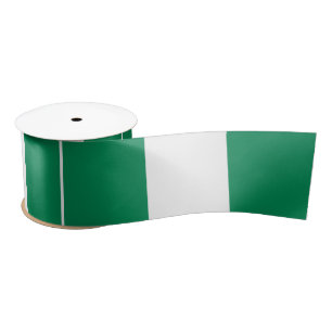 Nigeria Flag Satin Ribbon