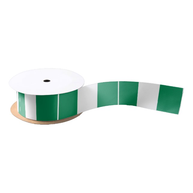 Nigeria Flag Satin Ribbon (Spool)