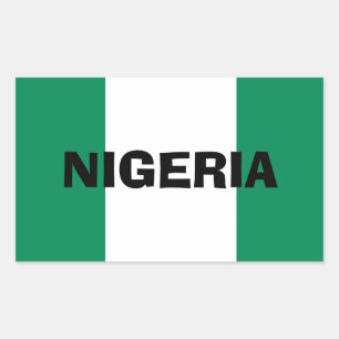 Nigeria* Flag Sticker
