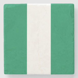 Nigeria Flag Stone Coaster