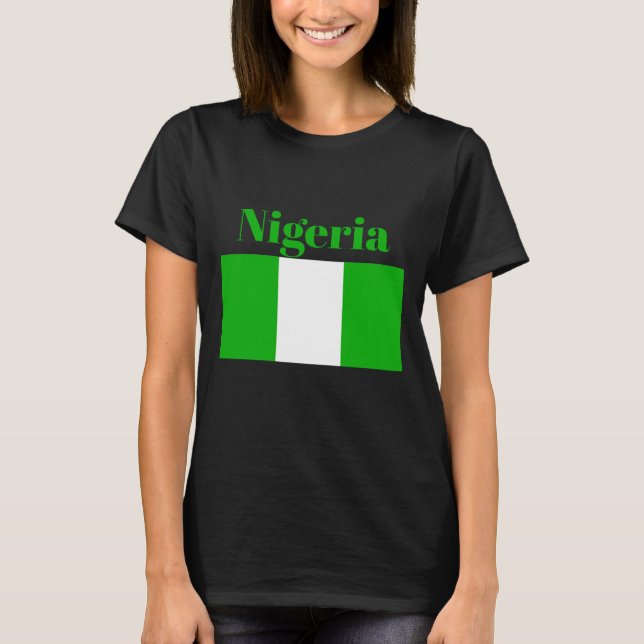 Nigeria Flag T-Shirt (Front)