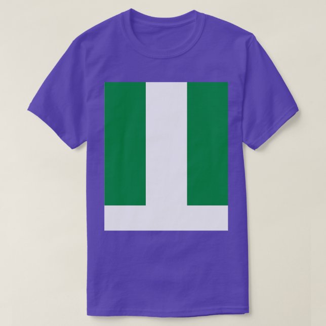 Nigeria Flag T-Shirt (Design Front)