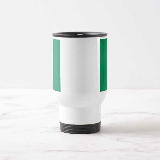 Nigeria Flag Travel Mug (Center)