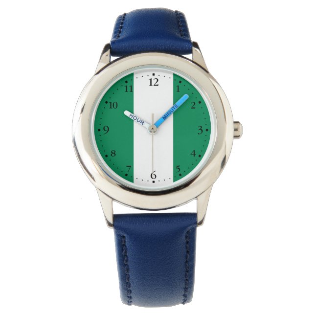 Nigeria Flag Watch (Front)