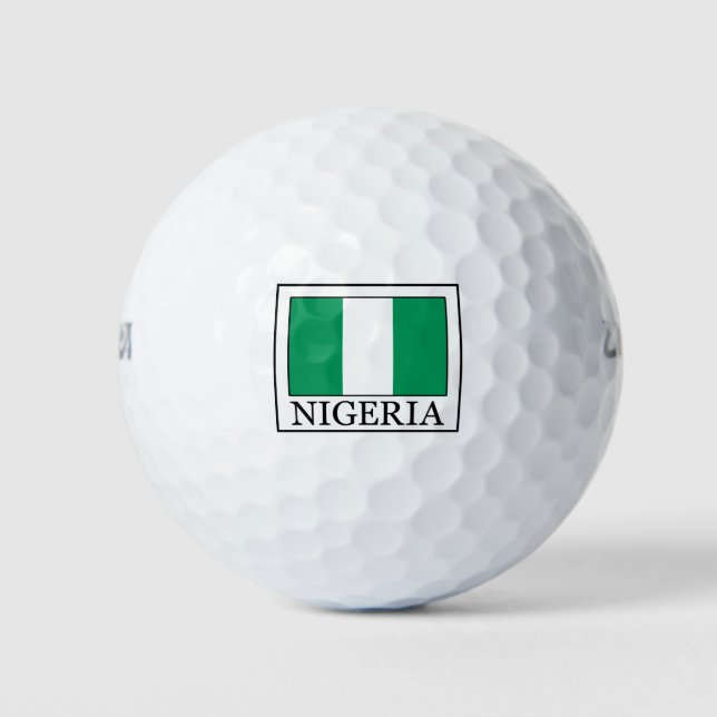 Nigeria Golf Balls (Front)